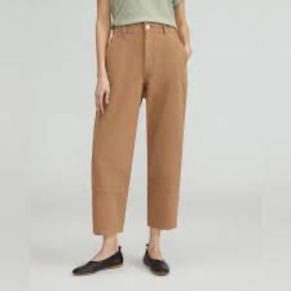 Everlane Utility Barrel Pant Toasted Coconut